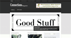 Desktop Screenshot of connections-magazine.com