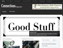 Tablet Screenshot of connections-magazine.com